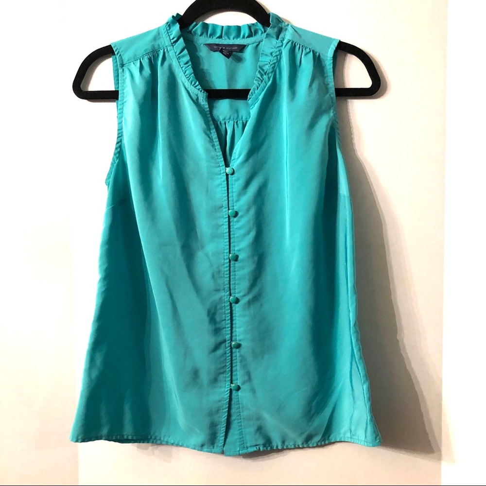 Women’s Tommy Green Blouse Small